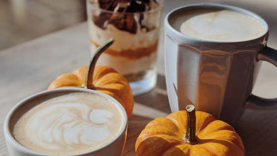 fall pumpkin coffee